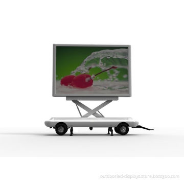 Full Color P8 Truck Mounted Led Screen Board Advertising Billboard